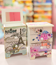 Load image into Gallery viewer, Mini Wodden Drawer Jewel Box
