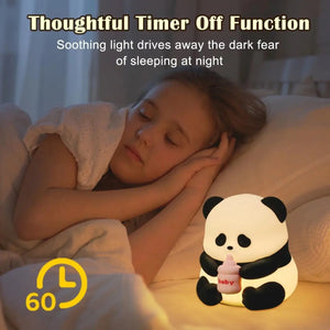 Baby Panda Silicone Night Lamp