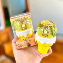Load image into Gallery viewer, Capybara Ice Cream Slime
