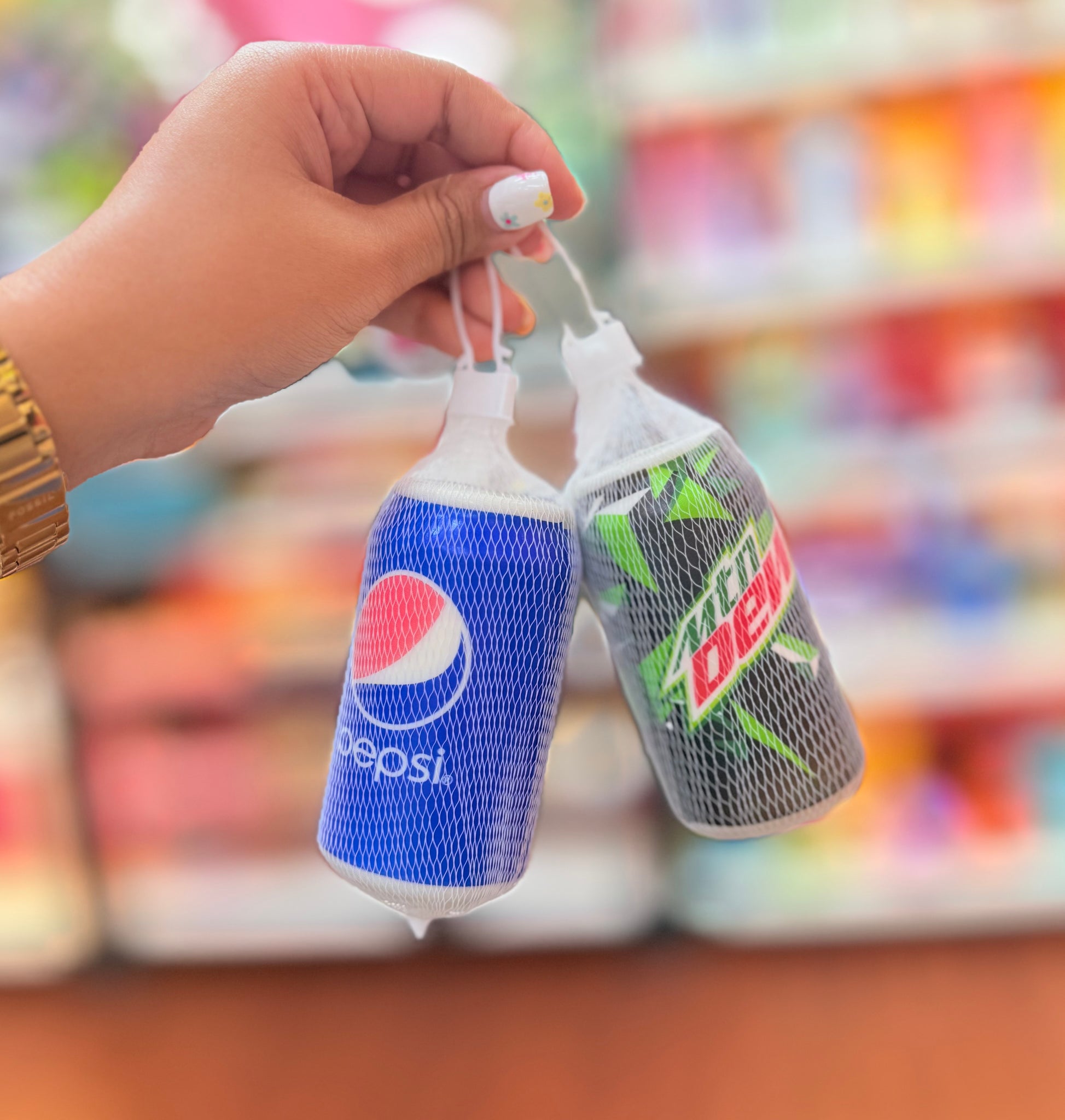 PEPSI☆スクイーズボトル☆5本セット☆非売品 Soft Drinks Squishy Toy – Chains & Charms