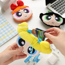 Load image into Gallery viewer, Powerpuff Girls Plush Coin Pouch
