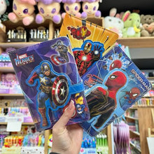 Load image into Gallery viewer, Super Hero Magnetic Lock Notebook
