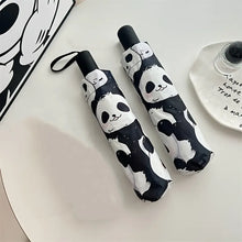 Load image into Gallery viewer, Black &amp; White Panda Umbrella
