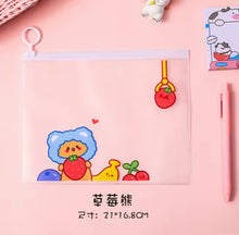 Load image into Gallery viewer, Kawaii Animal Zip Pouch
