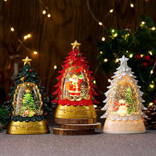 Load image into Gallery viewer, Golden Star Xmas Tree Lantern Lamp
