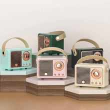Load image into Gallery viewer, Retro Radio Bluetooth Speaker
