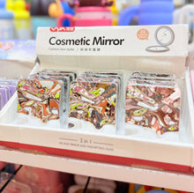 Load image into Gallery viewer, Silver Stylish Pocket Mirror
