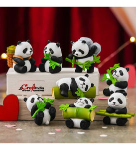 Bamboo Panda Fridge Magnet