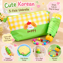 Load image into Gallery viewer, Puppy Charm Korean Umbrella
