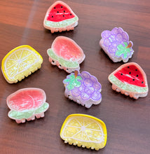 Load image into Gallery viewer, Crystal Fruit Claw Clip
