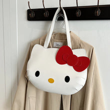 Load image into Gallery viewer, Hello Kitty Premium Shoulder Bag with Bag Plush Charm
