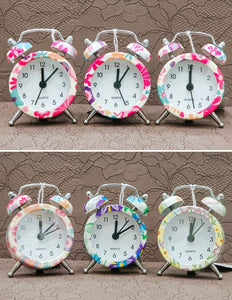 Mini Floral Alarm Clock