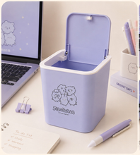 Load image into Gallery viewer, Fancy Push Open Desk Bin
