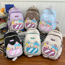 Load image into Gallery viewer, Kawaii Cat Backpack
