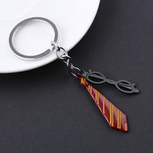 Load image into Gallery viewer, Hp Tie Metal Keychain
