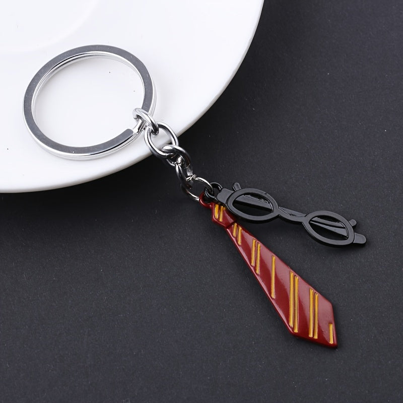 Hp Tie Metal Keychain
