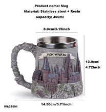 Load image into Gallery viewer, Hogwarts 3D Coffee Mug
