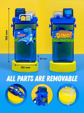 Load image into Gallery viewer, Dino Dual Mouth Water Bottle
