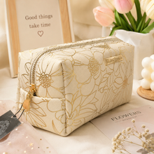 Load image into Gallery viewer, Golden Embossed Multi Utility Pouch
