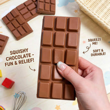 Load image into Gallery viewer, Chocolate Slab Premium Squishy Toy
