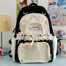 Load image into Gallery viewer, Criss Cross Pastel Korean Backpack

