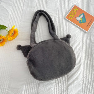 Kuromi Plush Sling Bag