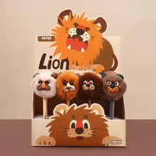 Load image into Gallery viewer, Lion Pom Pom Keychain
