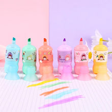 Load image into Gallery viewer, Cute Bottle Highlighter Set of 6
