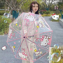 Load image into Gallery viewer, Hello Kitty Transparent Umbrella
