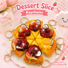 Load image into Gallery viewer, Cheese Cake Keychain
