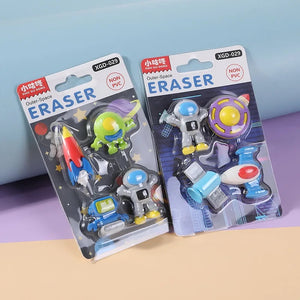 Space Theme Eraser Set