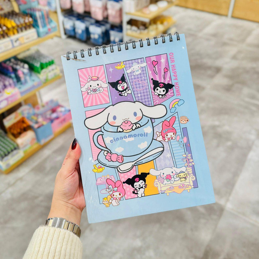 Cinnamoroll Blank Sketch Notebook