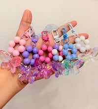 Load image into Gallery viewer, Crystal Butterfly Small Mobile Charm
