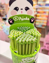 Load image into Gallery viewer, Panda Bamboo Theme Black Gel Pen

