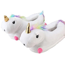 Load image into Gallery viewer, Unicorn Room Slippers
