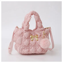 Load image into Gallery viewer, Bow Plush Sling Bag
