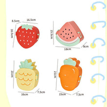 Load image into Gallery viewer, Strawberry Lunch Box with Cutlery
