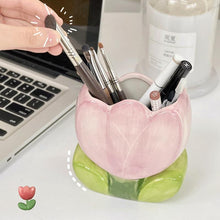 Load image into Gallery viewer, Tulip Ceramic Pen Stand
