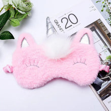 Load image into Gallery viewer, Unicorn Fur Eye Mask
