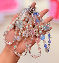 Load image into Gallery viewer, Pearl Butterfly Mobile Charm
