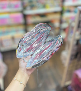 Lips Metal Sling Bag