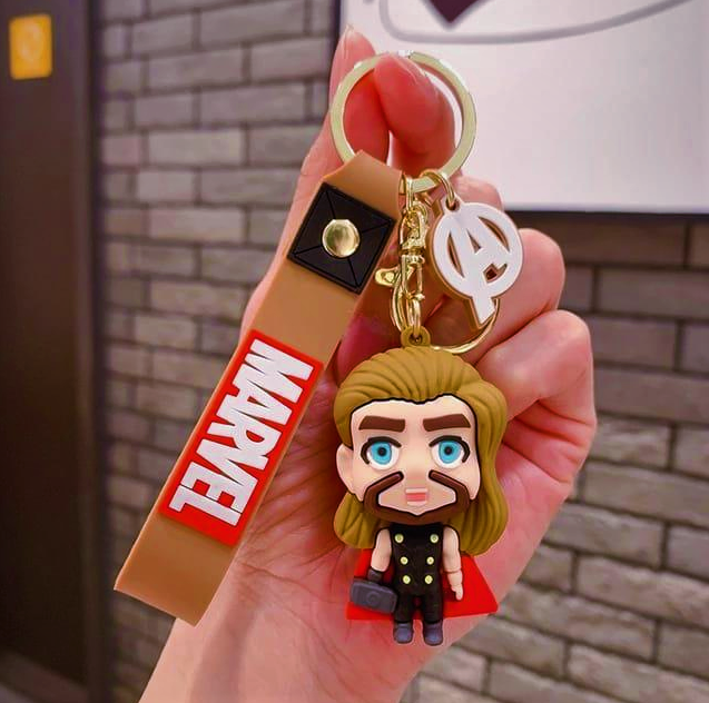 Thor Silicone Keychain