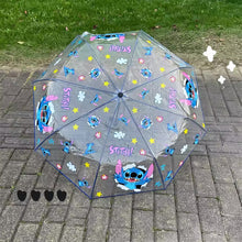 Load image into Gallery viewer, Stitch Transparent Umbrellas

