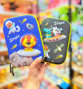 Space Animal Big Pencil Box