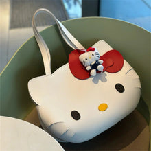 Load image into Gallery viewer, Hello Kitty Premium Shoulder Bag with Bag Plush Charm
