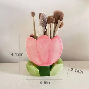 Tulip Ceramic Pen Stand