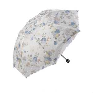 Floral Lacy Umbrella