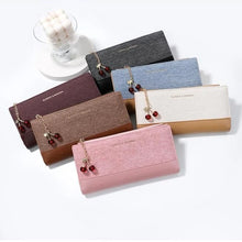 Load image into Gallery viewer, Big Cherry Charm Wallet
