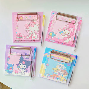 Sanrio Mini Clip Board with Pen