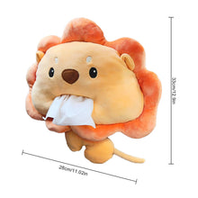 Load image into Gallery viewer, Lion Plush Tissue Holder
